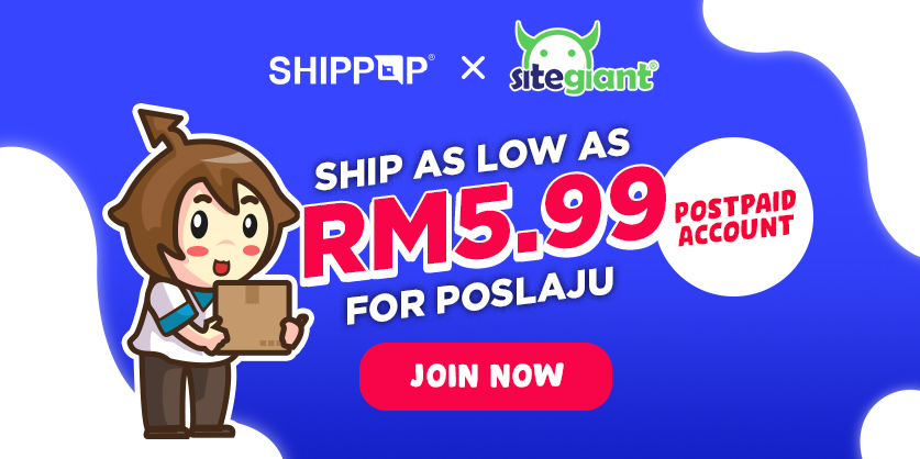 SiteGiant Shippop Poslaju 5.99