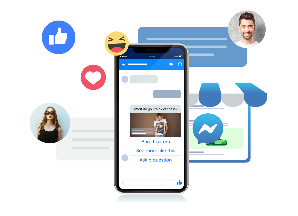 facebook messenger shop