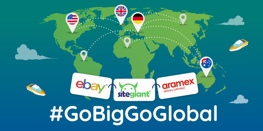 eBay, SiteGiant & Aramex