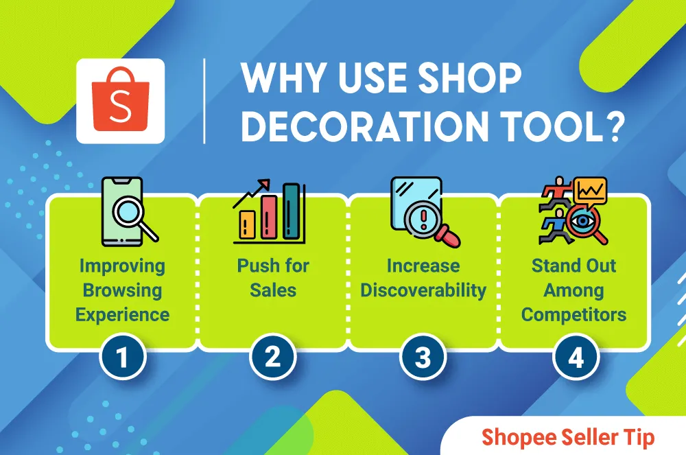 Shopee Seller Tips Decoration Tool