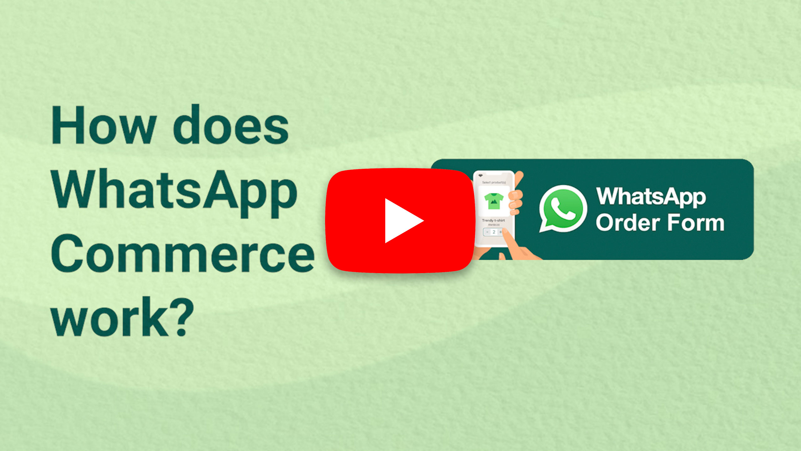 WhatsApp Commerce