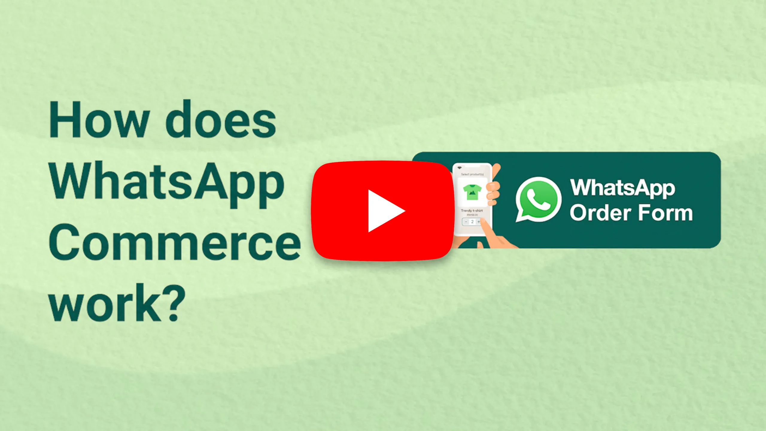 WhatsApp Commerce