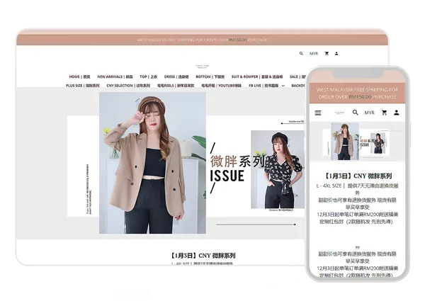 Taste Lady Boutique merchant webstore